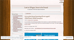 Desktop Screenshot of lostinxpages.com